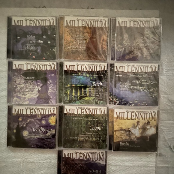 Greatest Masterpieces of the Millennium 10 CD Set. New still in plastic - Picture 4 of 15